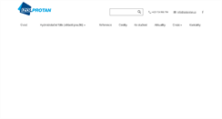 Desktop Screenshot of izolprotan.cz